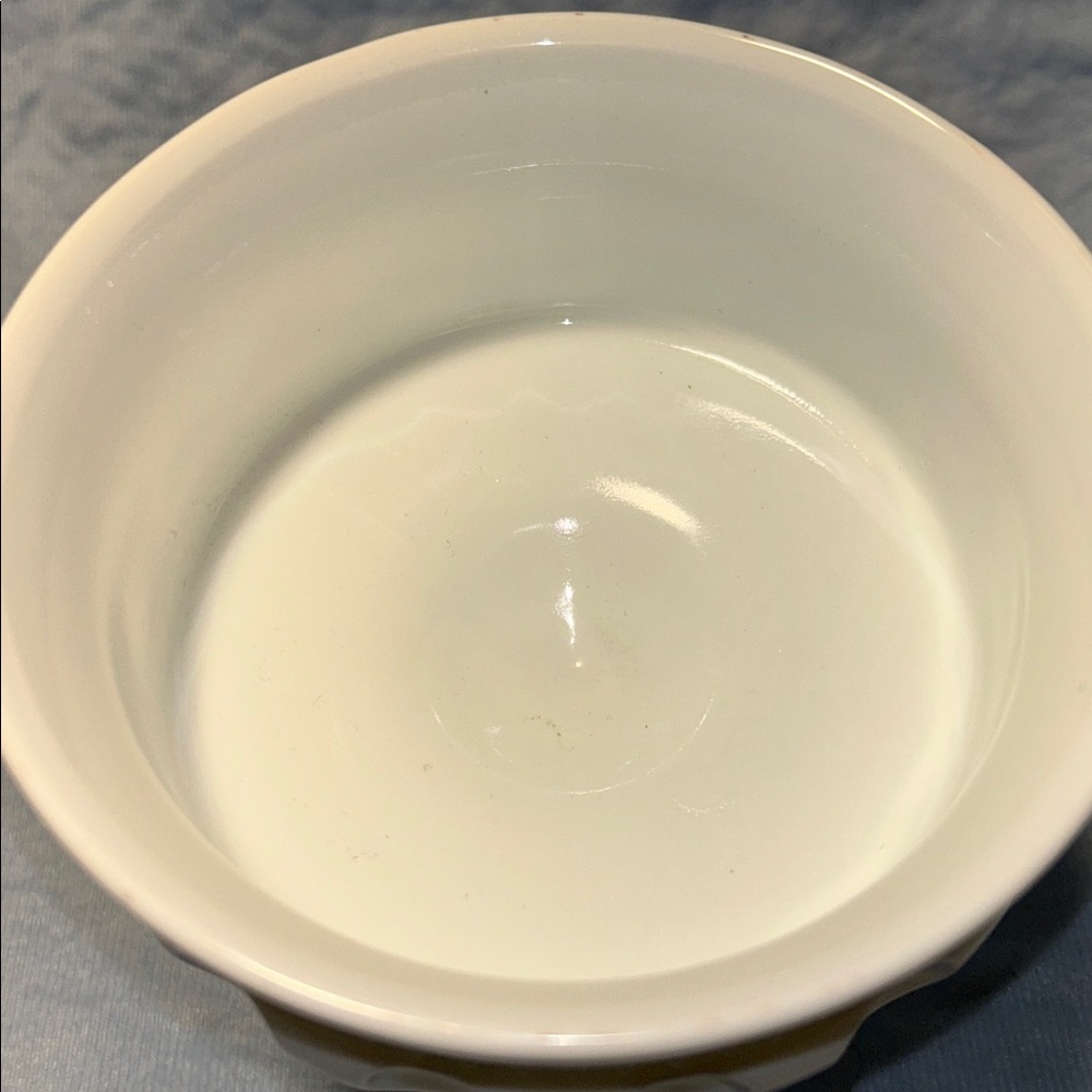 King's Crown Colony milk glass compote, also known as a candy dish pedestal bowl - Picture 14 of 16